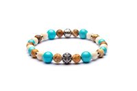 Bracciale Antracite Classic in Pietre dure C07 MYKONOS